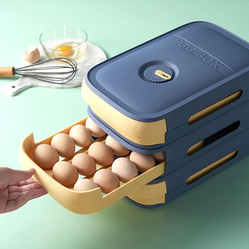 Space-Saving Storage Solution for Fresh Eggs