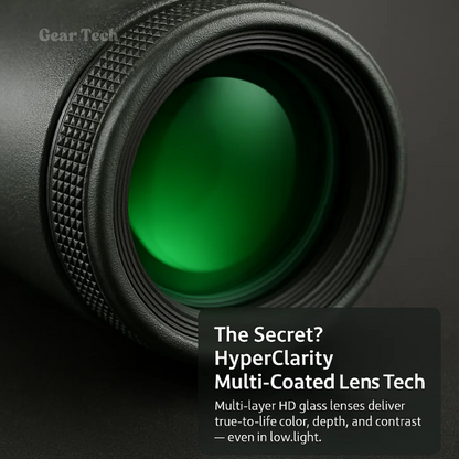 Compact Ultra-Zoom 600x Monocular – Lightweight HD Lens for Hiking, Birdwatching, Sports