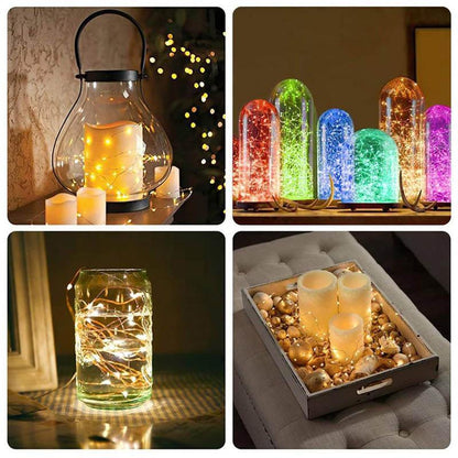Smart Christmas LED String Lights with App Control