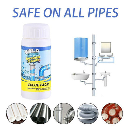 Eco-Friendly Drain Cleaner with Citrus Freshness