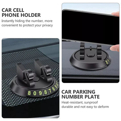 Versatile 360° Dashboard Phone Mount for Cars