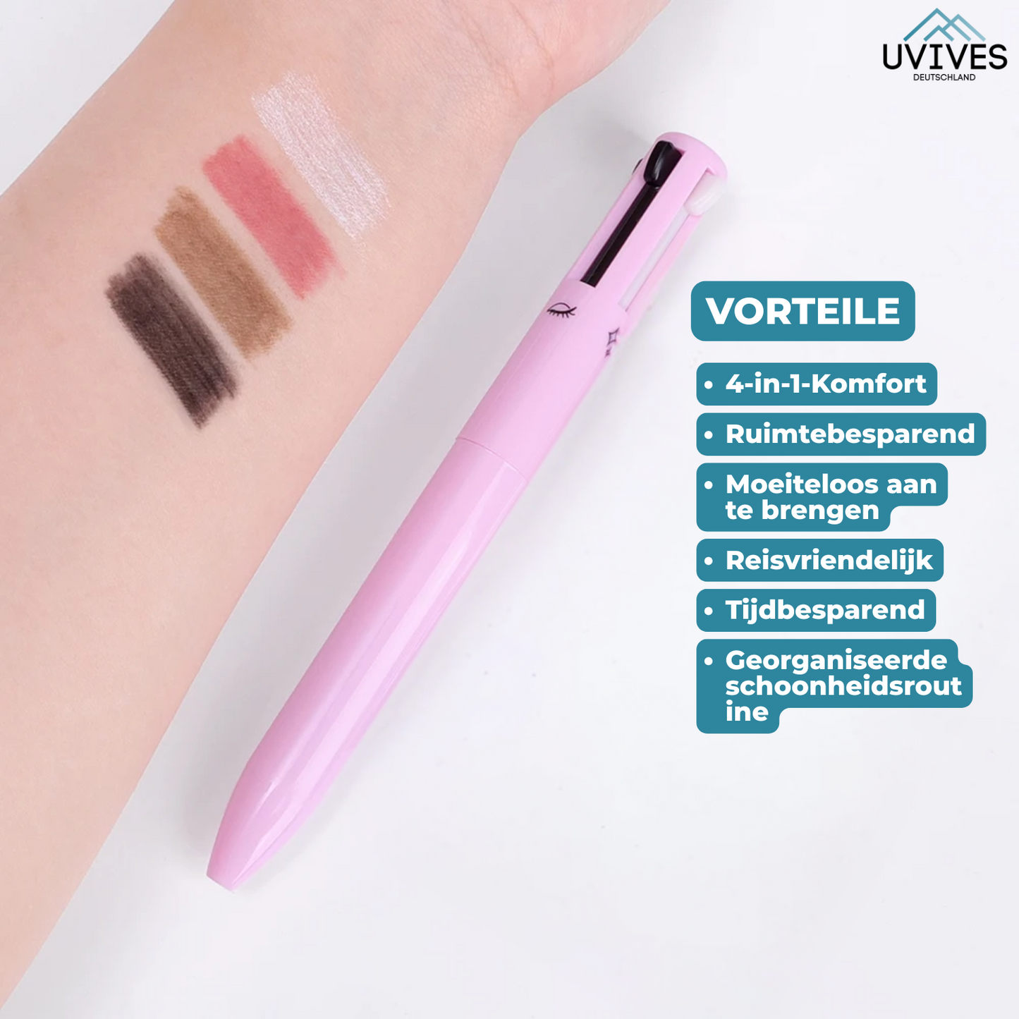 4-in-1 Portable Beauty Assistant for On-the-Go