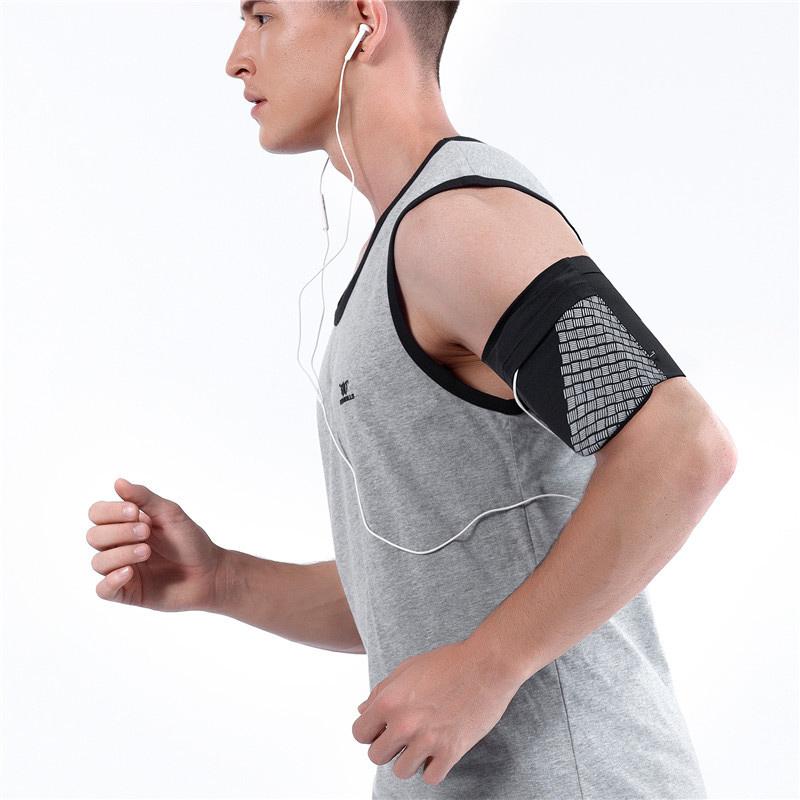 Active Lifestyle Armband with Secure Phone Pocket
