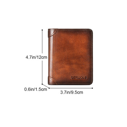 Men's Minimalist Wallets with Anti-theft Features
