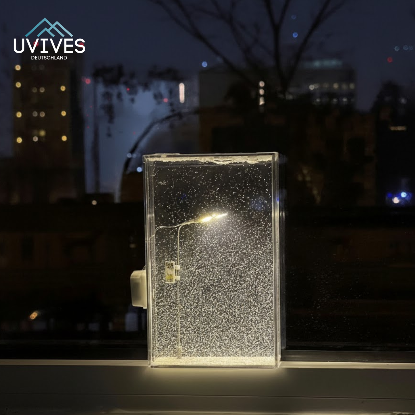 Winter Magic Snow Lamp for Cold Nights