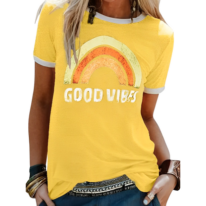 Joyful Energy Graphic Tee for Everyday Style