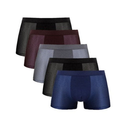 ComfortFit Bamboo Boxer Briefs Set of 10