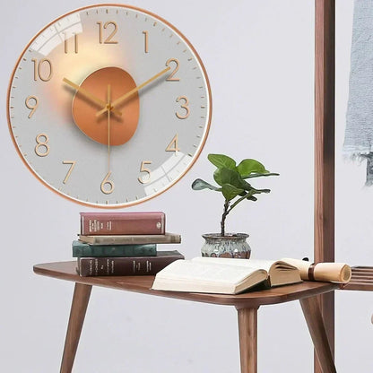 Modern Digital Wall Clock for a Tranquil Atmosphere