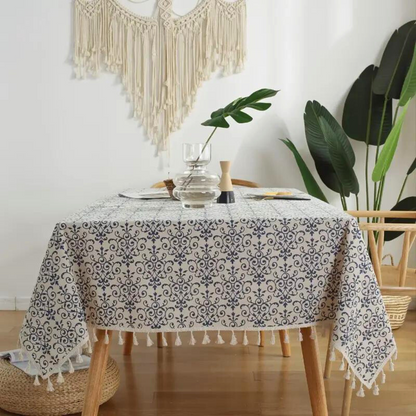 Charming Vintage-Inspired Tablecloth for Any Occasion