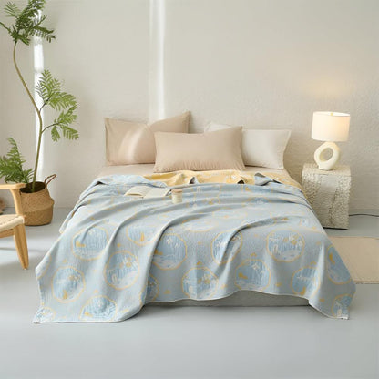 Dual-Sided Coastal Breeze Throw