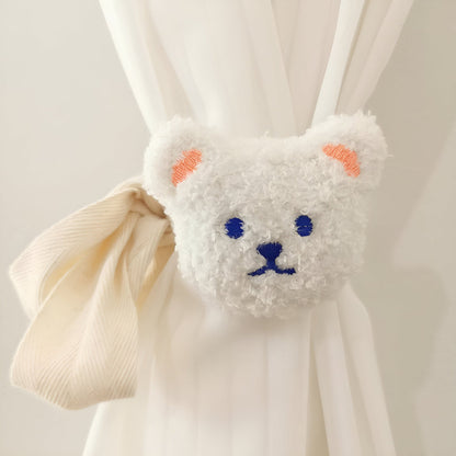Charming Plush Animal Curtain Holders for Kids' Rooms