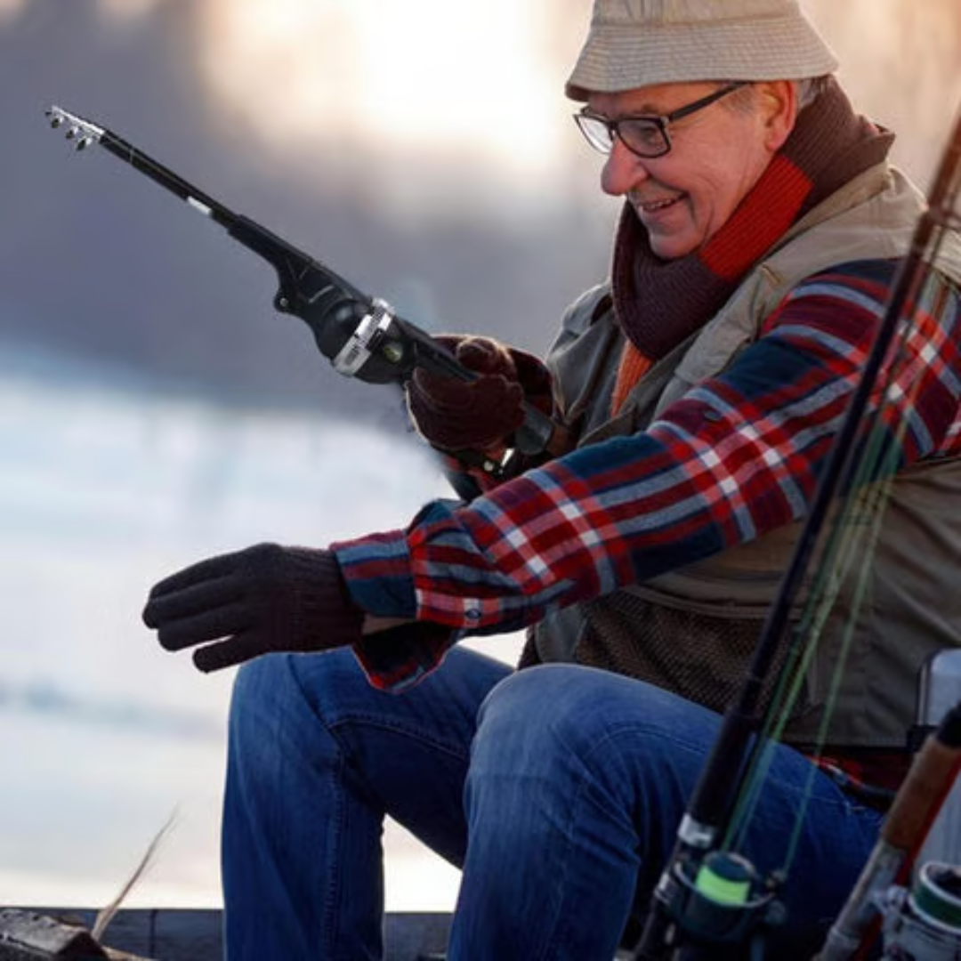 Compact Folding Fishing Rod for Every Adventure