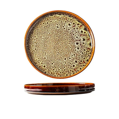 7.5-Inch Elegant Ceramic Serving Tray for Culinary Delights