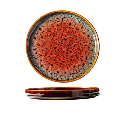 7.5-Inch Elegant Ceramic Serving Tray for Culinary Delights