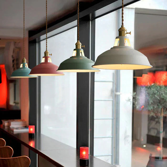 Industrial Vintage Hanging Light Fixture - IronGlow Style