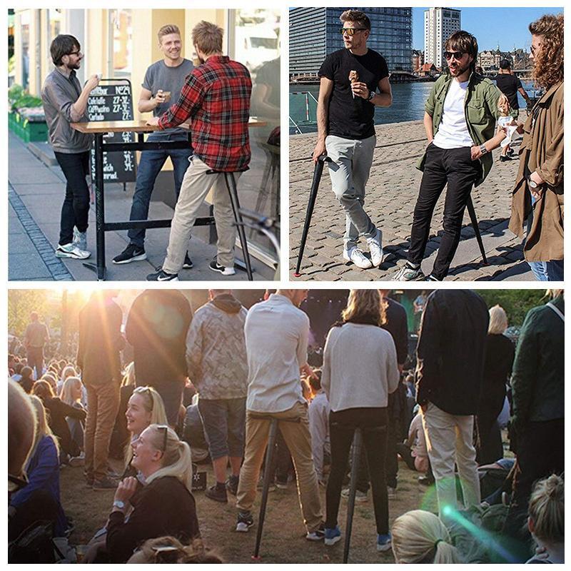 Compact Outdoor Folding Chair for Waiting in Line and More