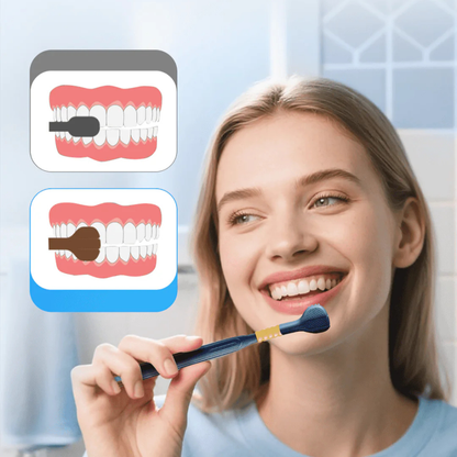 TriClean Multi-Angle Toothbrush for Effortless Oral Care