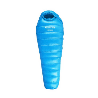 Winter Sleeping Bag - Down Insulation, 400T Ripstop Nylon, -20°C Rated