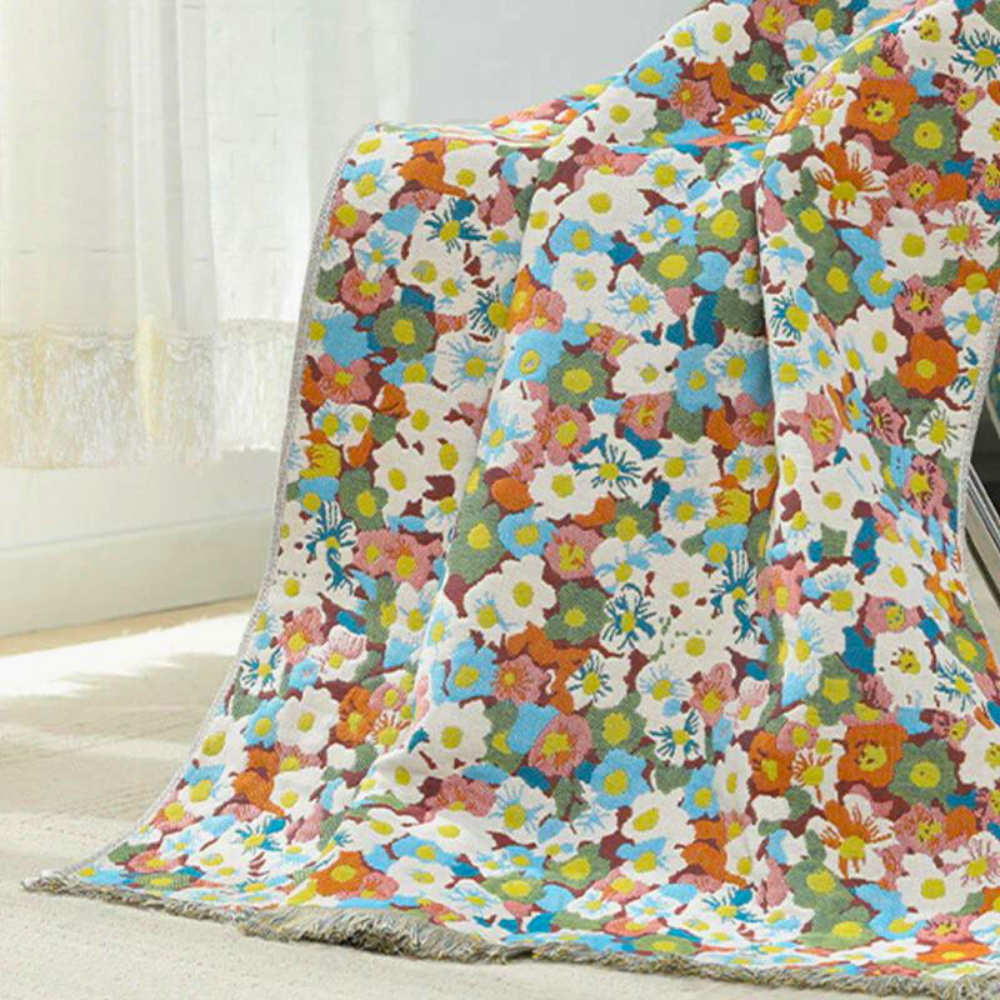 Charming Blossom Reversible Bath Towel