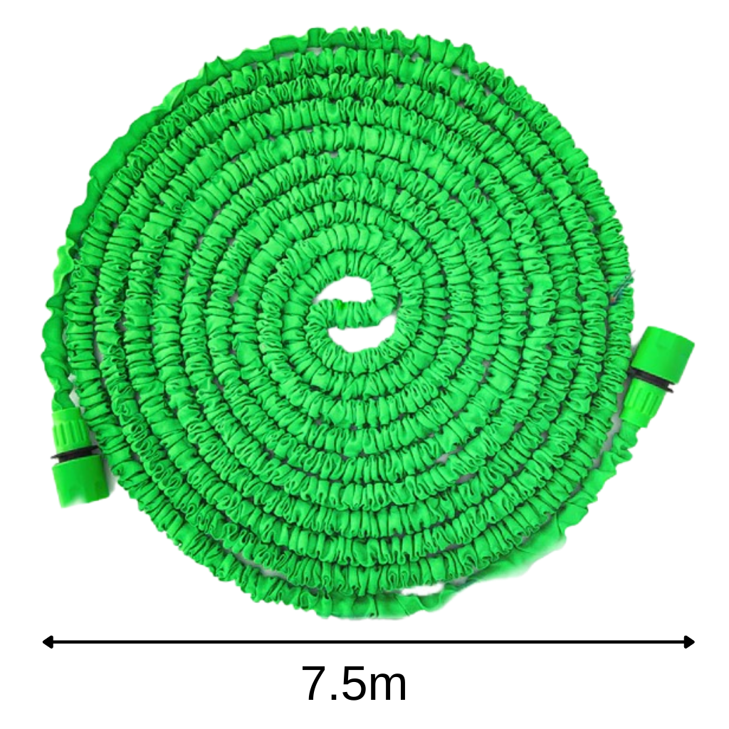 Expandable Garden Hose with Spray Nozzle
