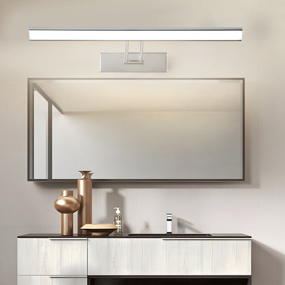 Adjustable 240° Linear LED Bathroom Light - Modern Minimalist Style