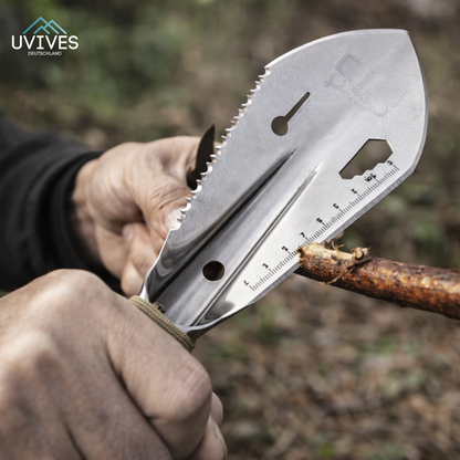 All-in-One Outdoor Tool for Easy Work - Durable Shovel