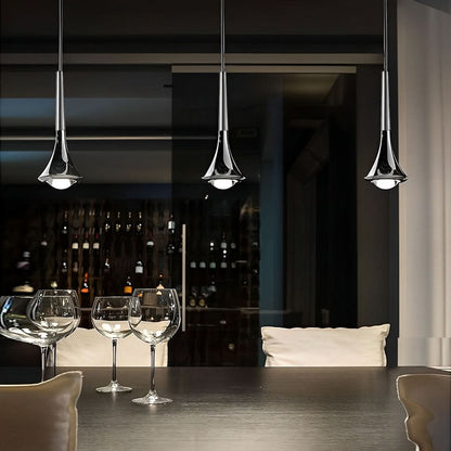Sculptural Pendant Light for Elegant Interior Illumination