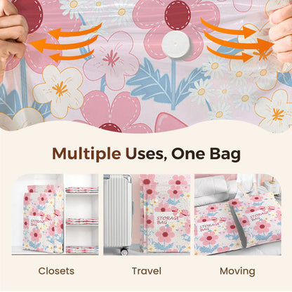 SpaceSaver Vacuum Storage Bags for Clothes & Bedding | Airtight, Reusable & Compact for Home & Travel