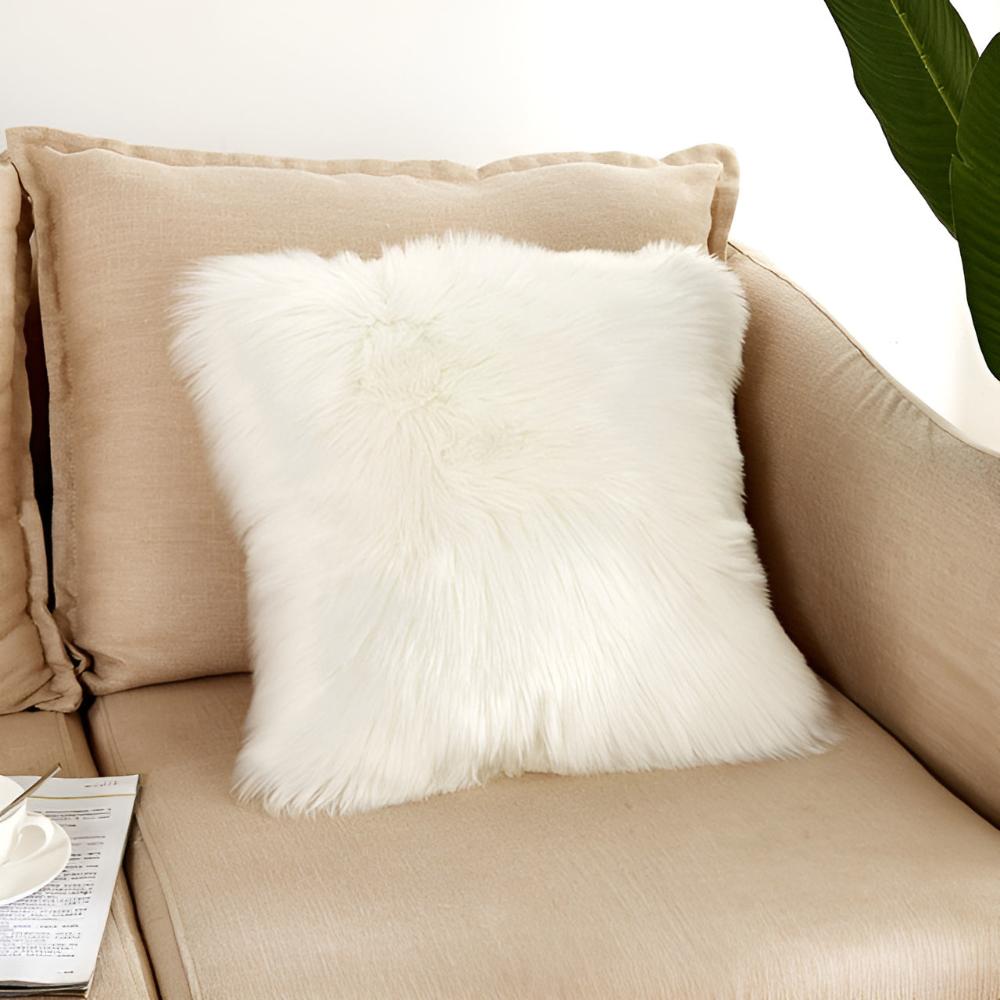 Luxurious Faux Fur Cushion Covers for Cozy Living