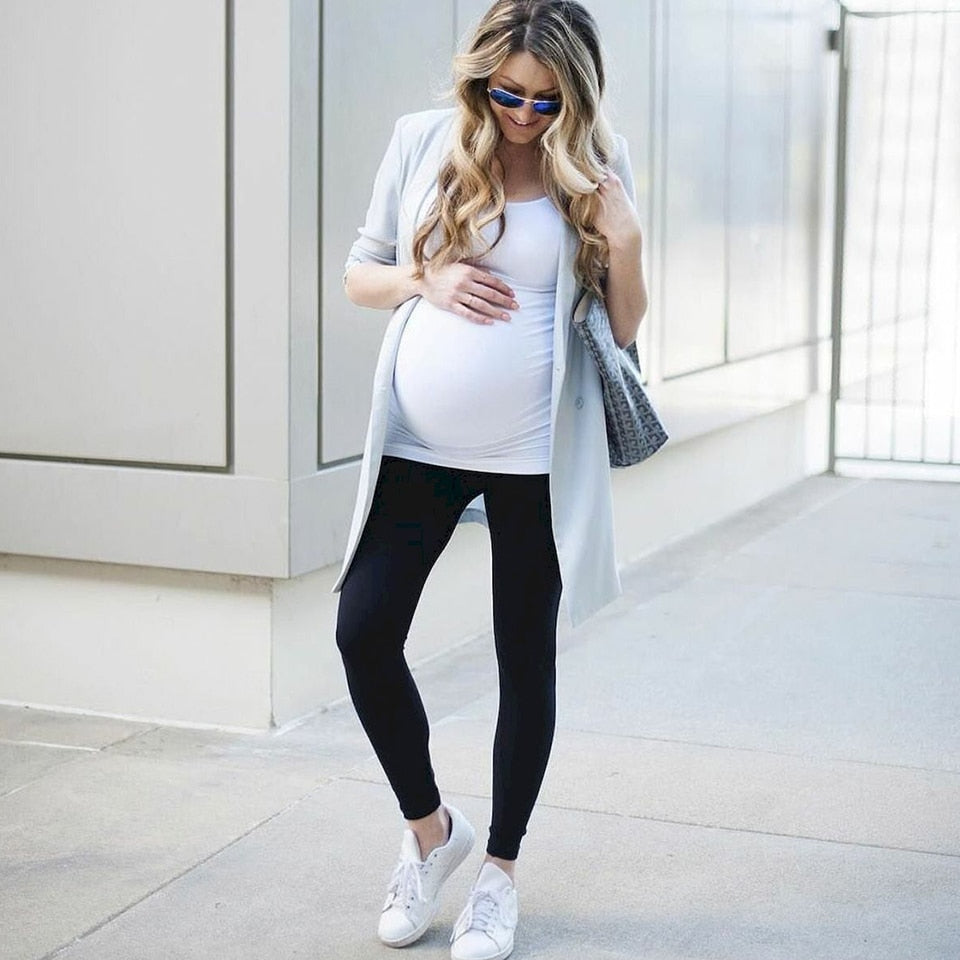 Comfort Fit Maternity Leggings for Active Moms