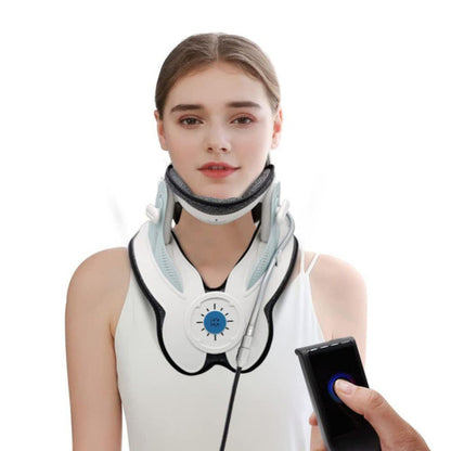 Adjustable Cervical Traction Device for Neck Pain Relief and Tension