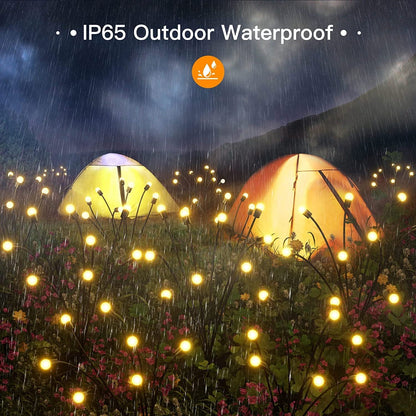 Enchanting Solar Motion Garden Lights - Set of 2