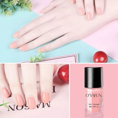 Trio of Peelable Nail Polish - Effortless Color Changes with Shine