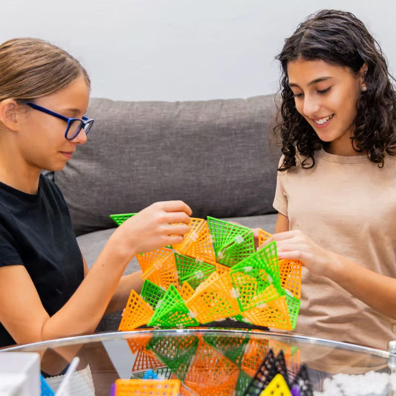 Hyperbolic Building Toy for Creative Play