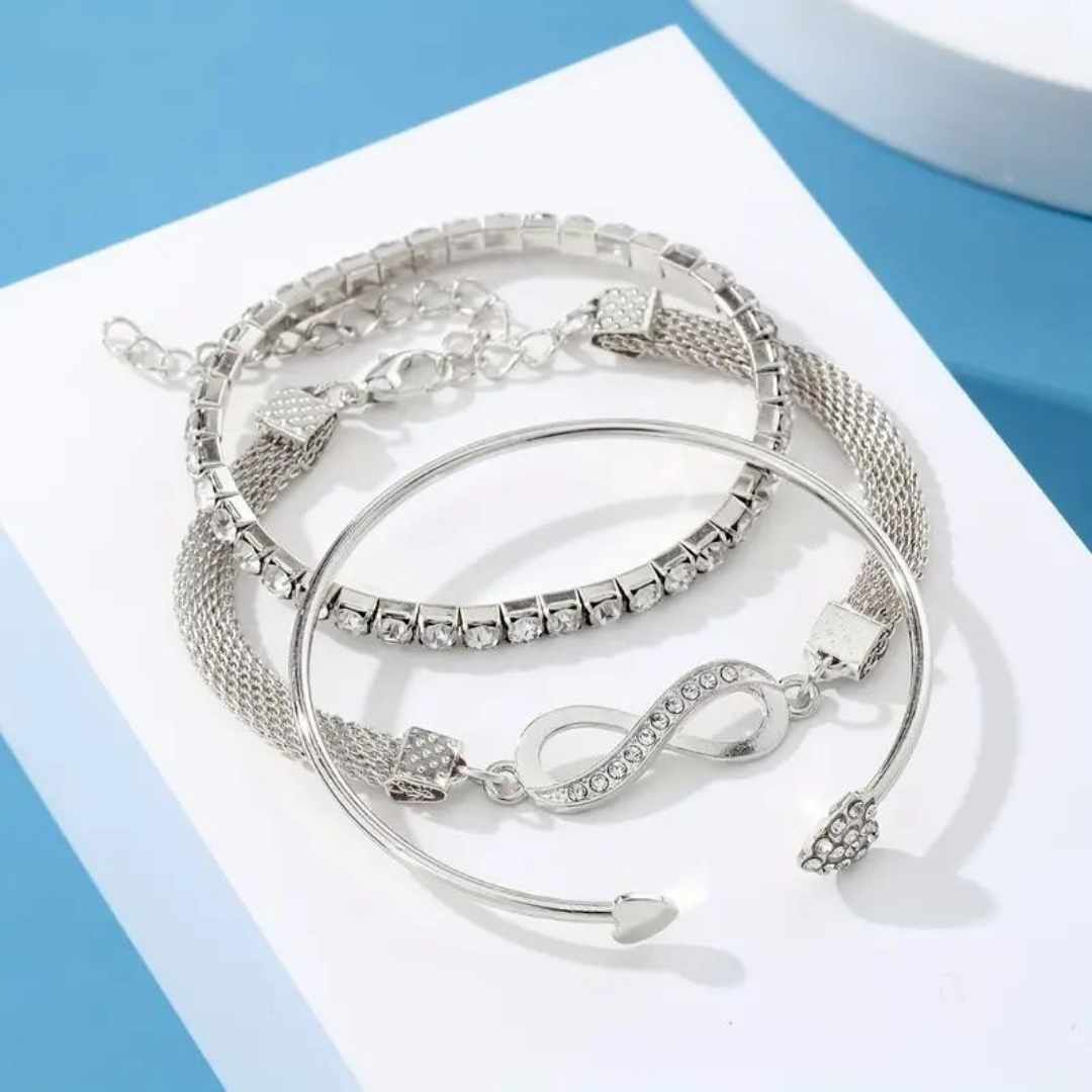 Timeless Love | 3-Piece Bracelet Set
