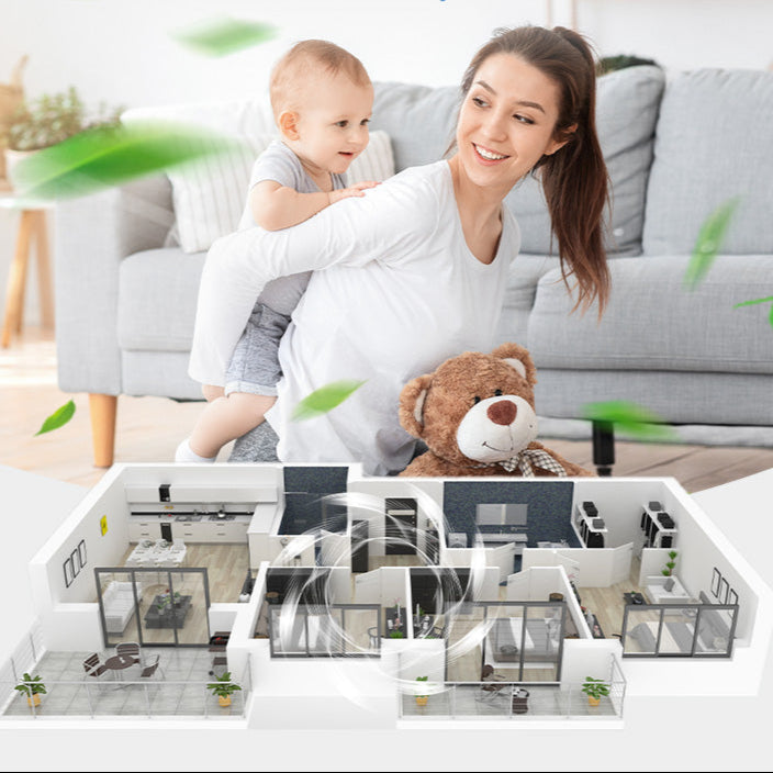 Powerful and Quiet Multifunctional Vacuum Cleaner – Sleek Design