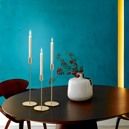Elegant Trio of Candle Holders | Set of 3 for Any Occasion
