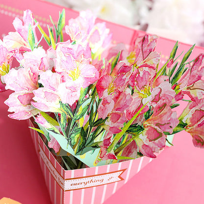 Artistic Pop-Up Greeting Card for Mother's Day