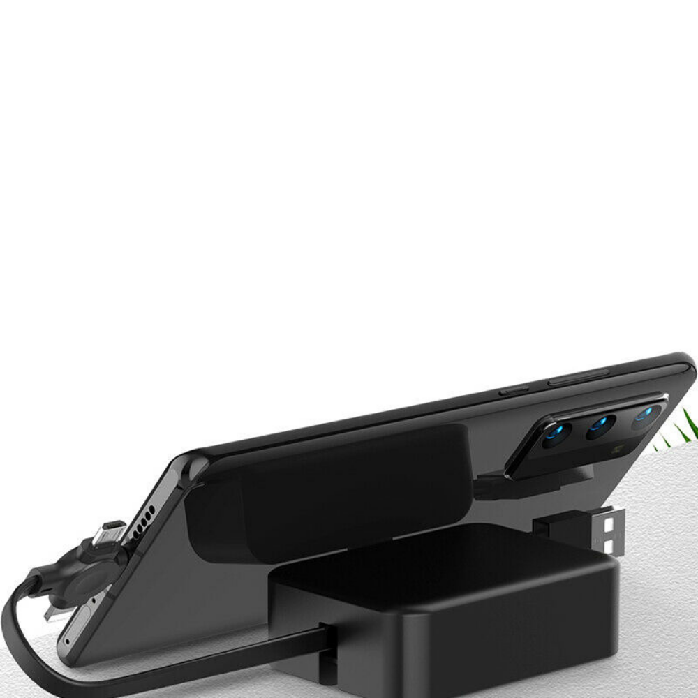 Triple USB Charging Hub with Bonus Cable Offer