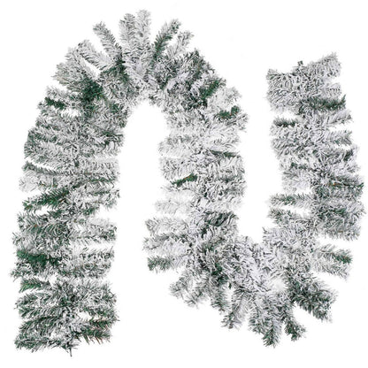 Frosted Winter Garland for Holiday Decor