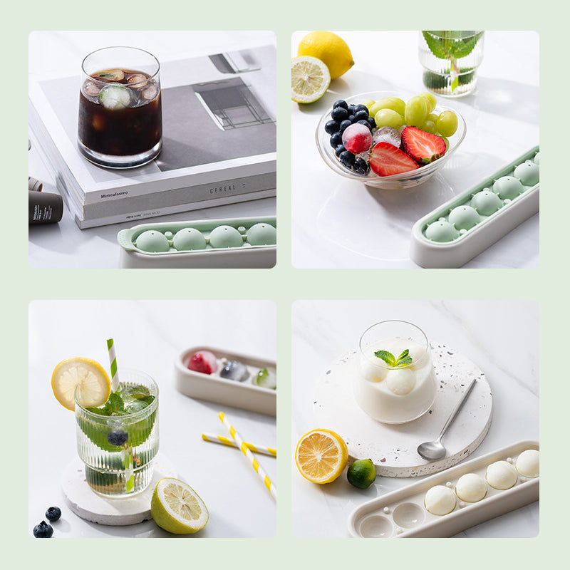 ChillSphere 6-Cube Silicone Ice Maker