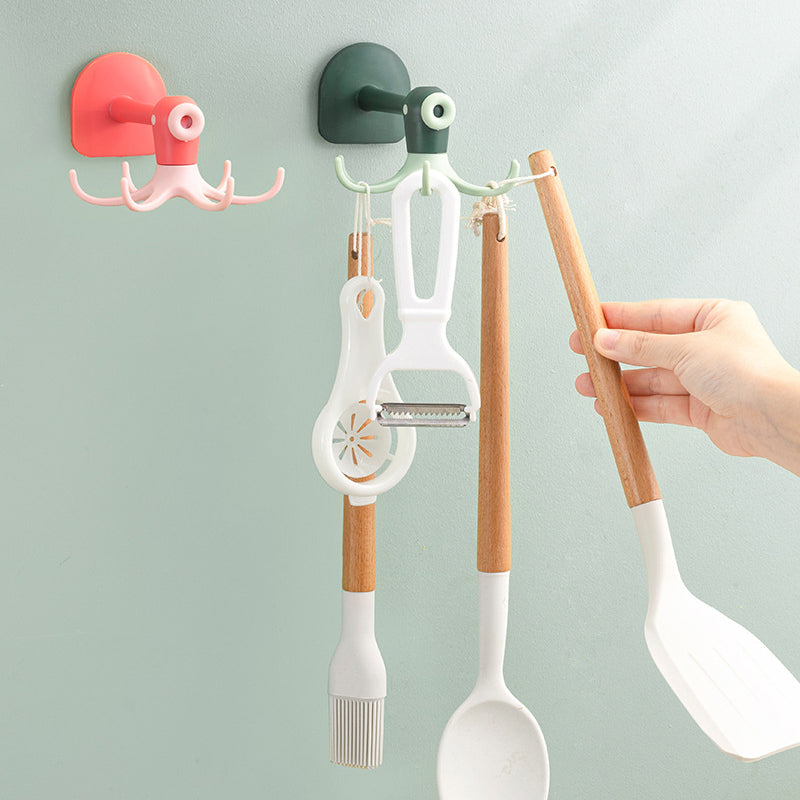 Versatile 360-Degree Rotating Organizer Hook