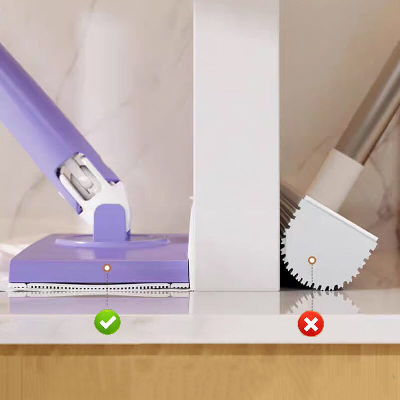 Compact Mop with Easy-Change Cloth System