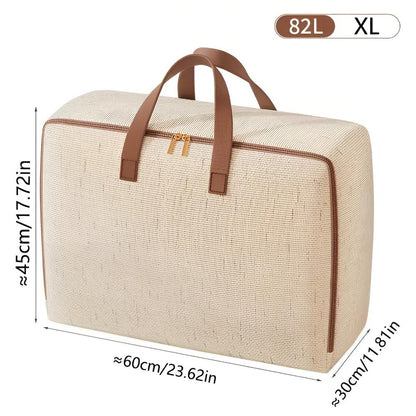 Elegant Linen Organizer Bag for Effortless Storage