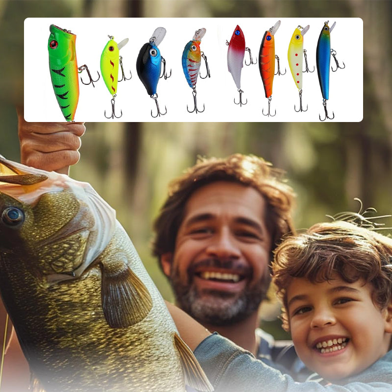 Advent Calendar with 24 Days of Fishing Rod Surprises