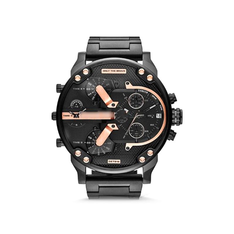 Stainless Steel Quartz Chronograph Timepiece