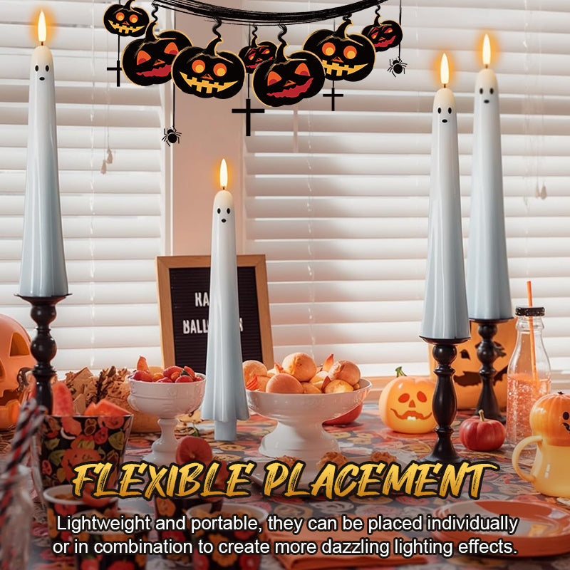 Remote-Controlled 3D Flame Light for a Spooky Halloween Atmosphere