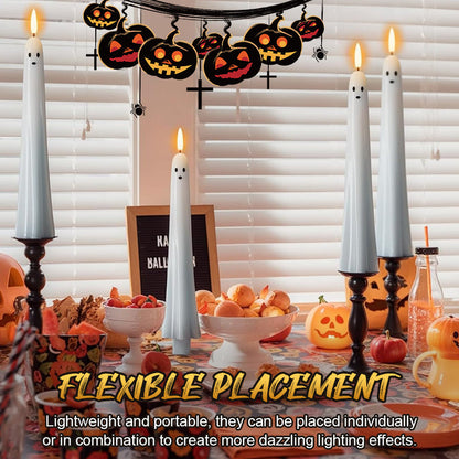 Remote-Controlled 3D Flame Light for a Spooky Halloween Atmosphere