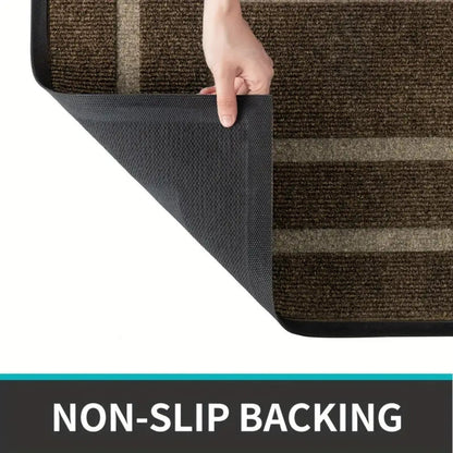 Elegant Dirt Guard Welcome Mat for Home and Patio