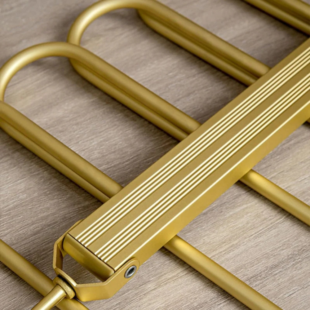 Elegant Space-Saving Trouser Organizer Hanger